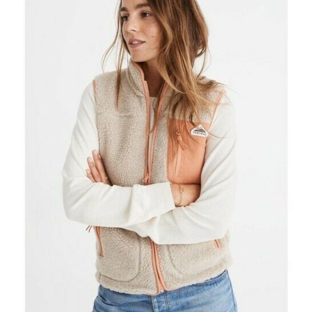 MADEWELL X PENFIELD Lucen Fleece Sherpa Vest